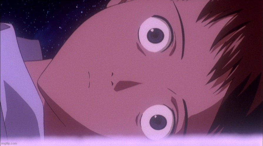 Shinji Ikari staring at you | image tagged in shinji ikari staring at you | made w/ Imgflip meme maker