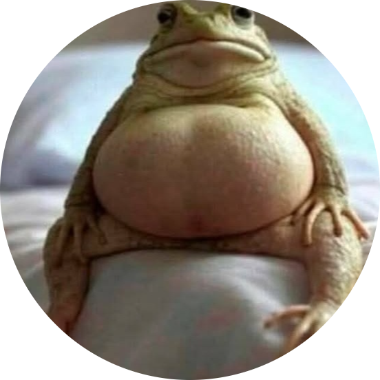 High Quality Fat Frog Blank Meme Template
