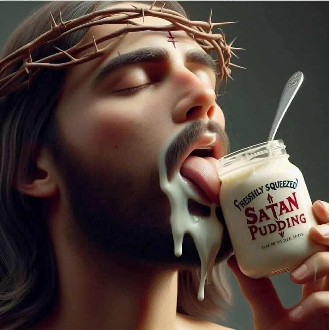 gay jesus Blank Meme Template