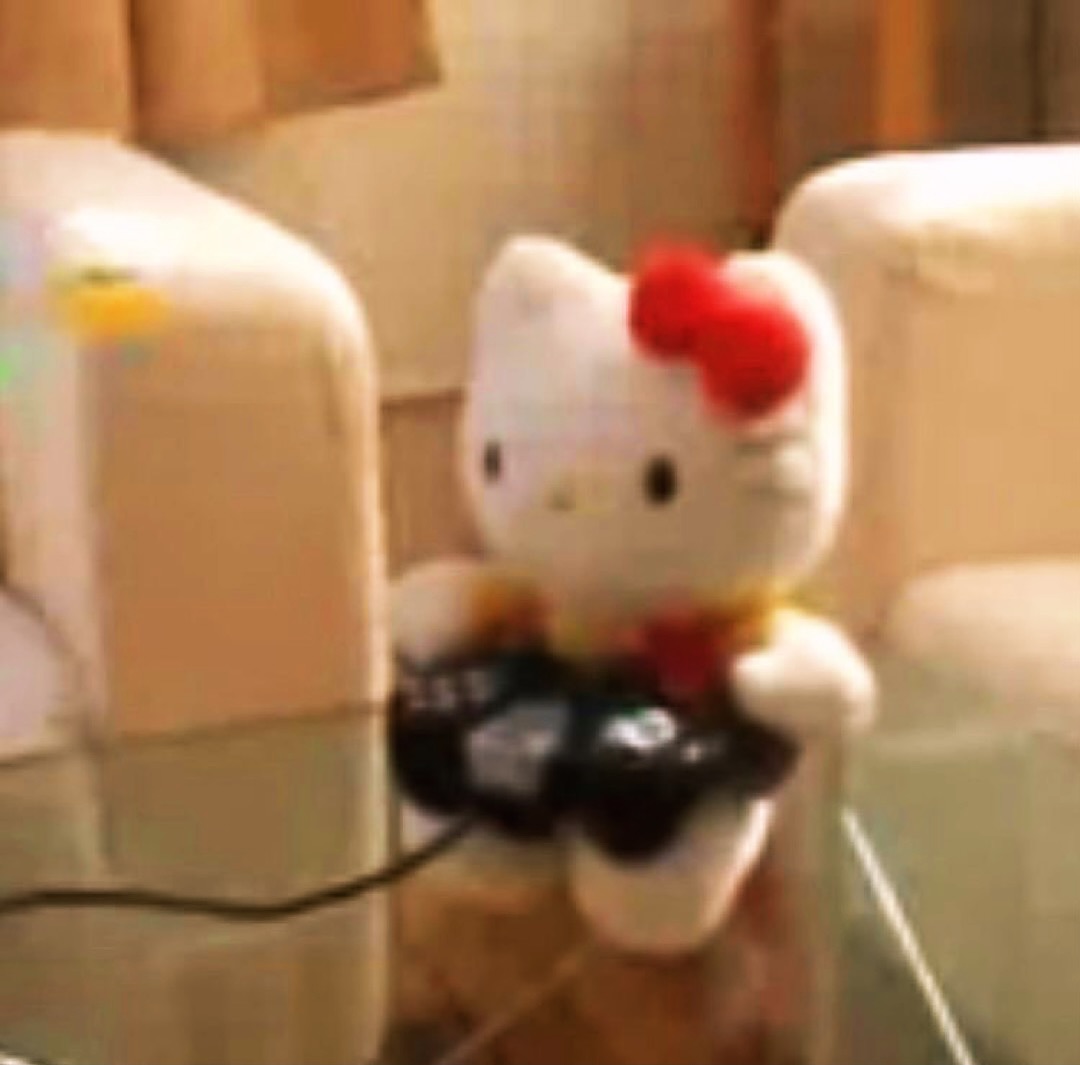 Hello kitty Blank Meme Template