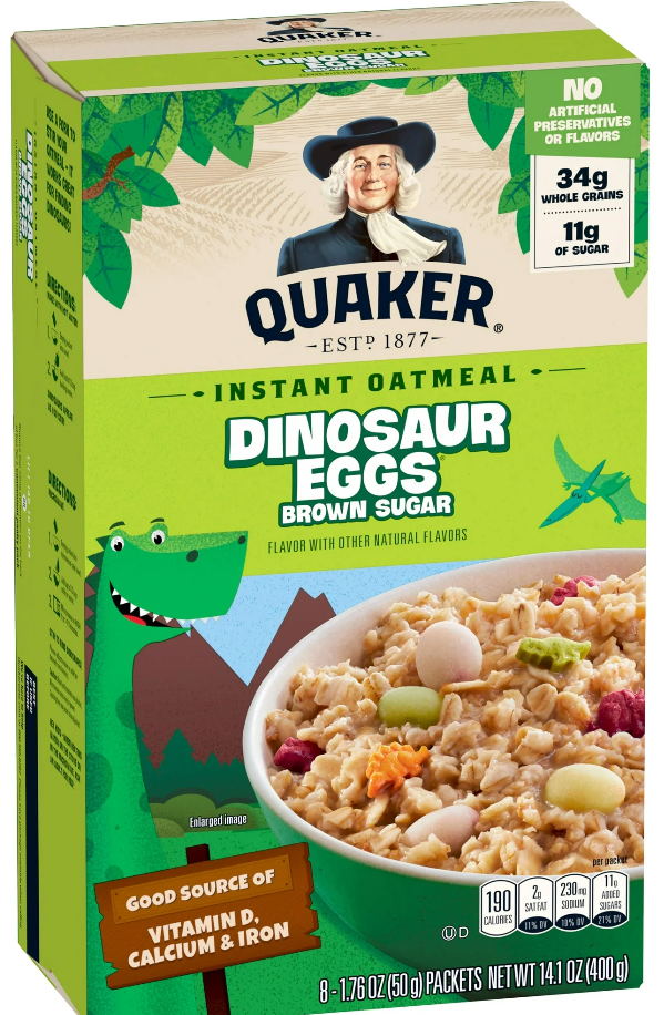 Dino oatmeal Blank Meme Template
