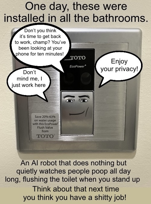 The poop robot Blank Meme Template