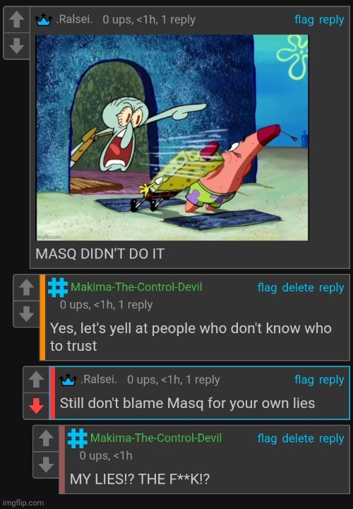 I literally just said I don't know who to trust and this dumbass is calling me a liar about smth??? | made w/ Imgflip meme maker