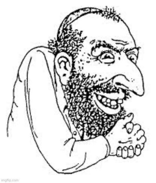 Yid | image tagged in jew troll | made w/ Imgflip meme maker