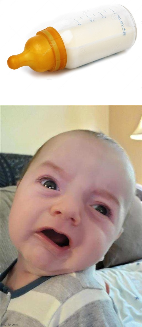 image tagged in baby bottle,what why noooooo | made w/ Imgflip meme maker