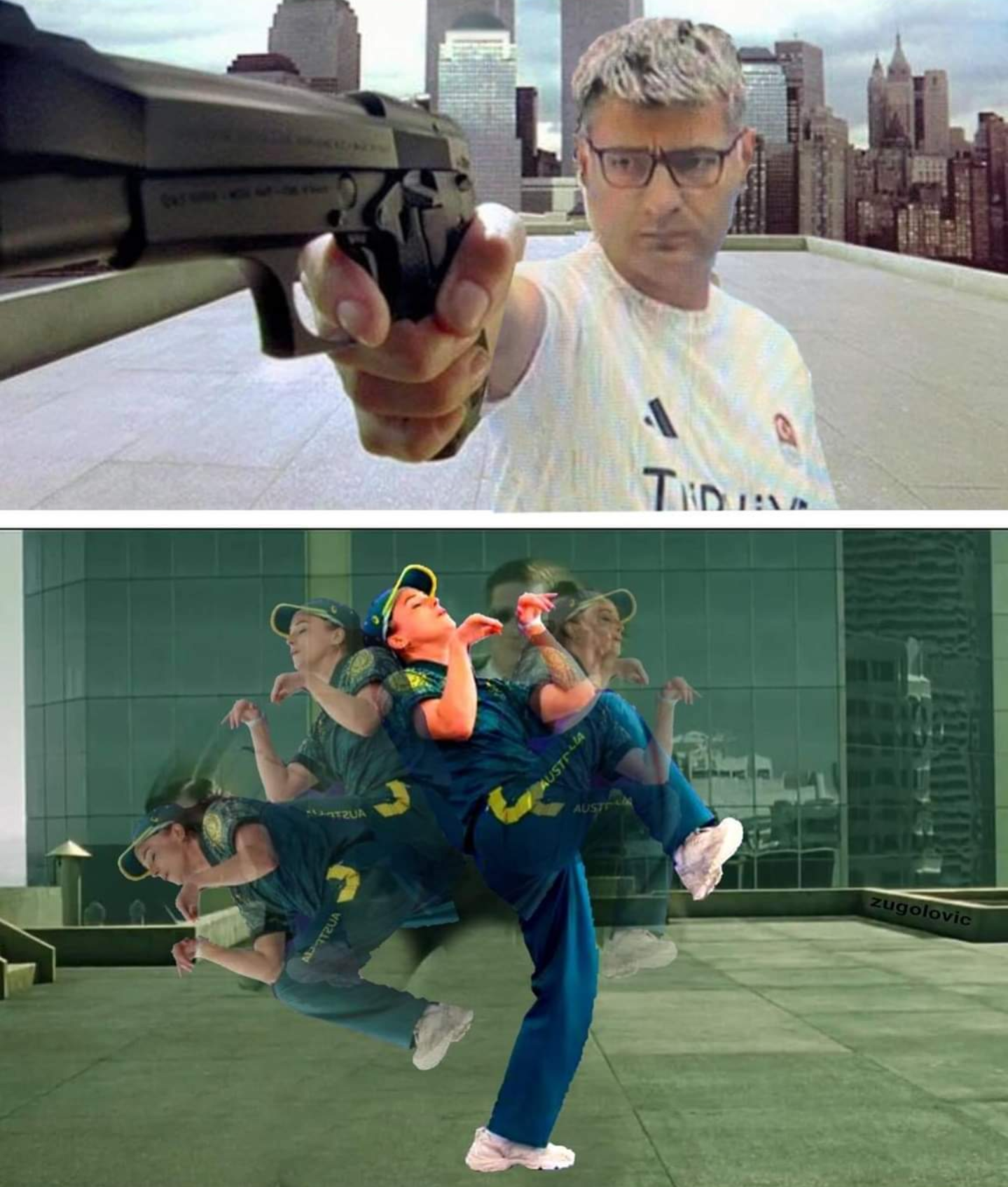 Dodge This Olympics Blank Meme Template