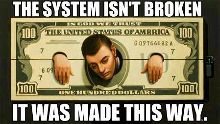 The system isn't broken. It was made this way. Blank Meme Template