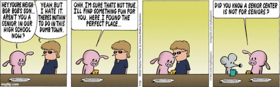 Pearls Before Swine | image tagged in comics | made w/ Imgflip meme maker