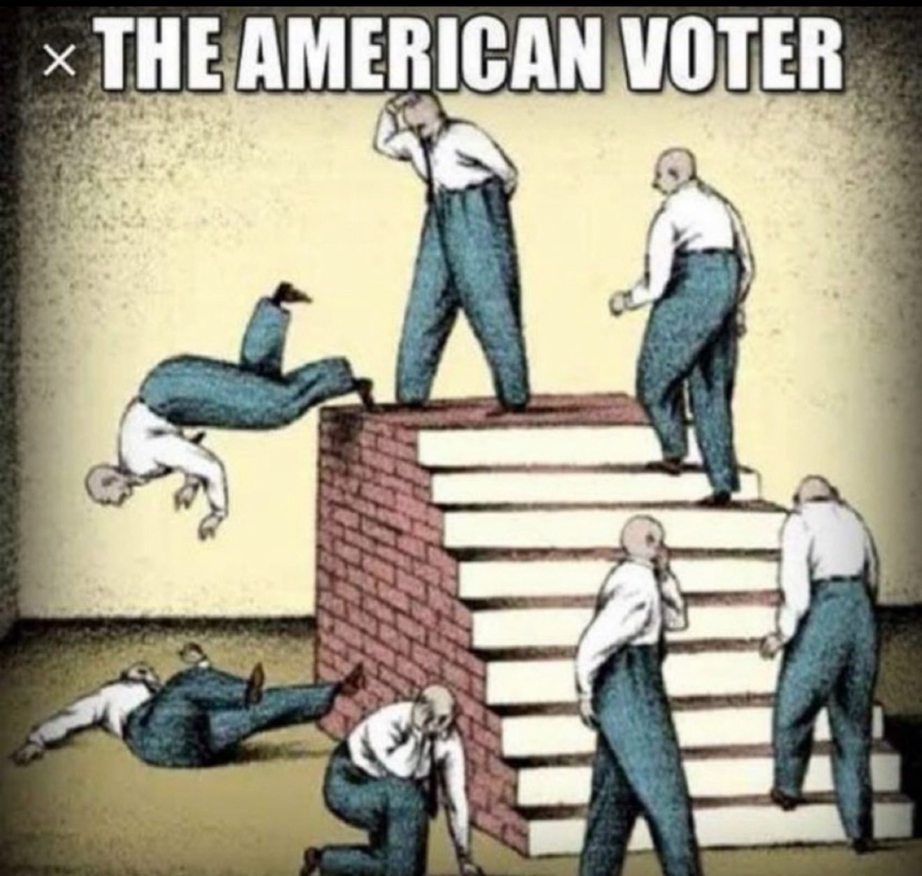 voting does not change anything Blank Meme Template
