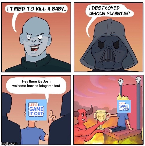 Real | Hey there it’s Josh welcome back to letsgameitout | image tagged in 1 trophy | made w/ Imgflip meme maker