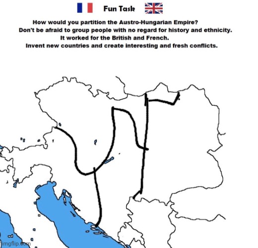 Partition Austria-Hungary! | image tagged in partition austria-hungary | made w/ Imgflip meme maker