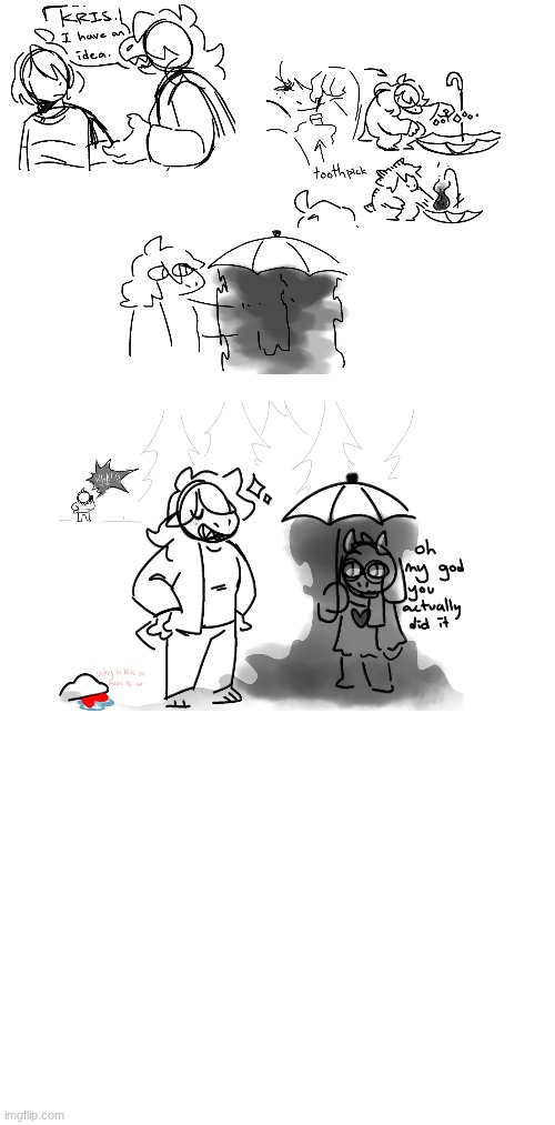 a comic i found while looking at dark fountans | made w/ Imgflip meme maker