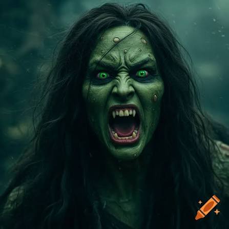 Wicked woman Blank Meme Template