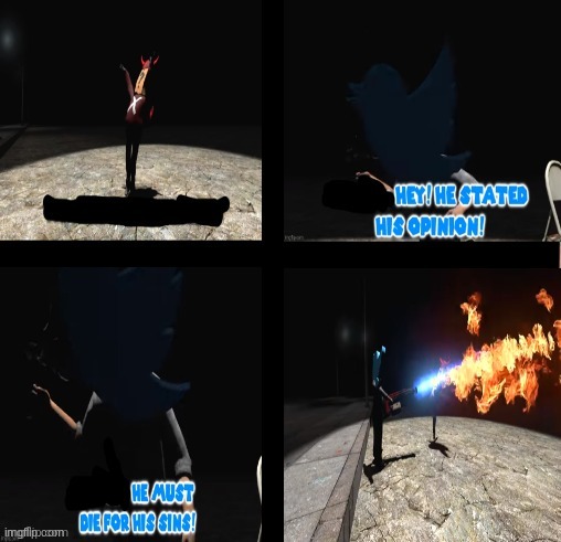 He must die for his sins | image tagged in he must die for his sins | made w/ Imgflip meme maker