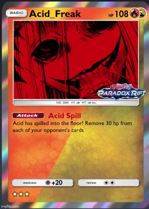 Acid_Freak Request (msmgmon #2) (sorry for no description, didn't know about it till after I was done with it) | made w/ Imgflip meme maker