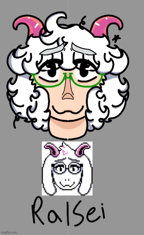 Here’s my human Ralsei! (Requested by void-merchant) | image tagged in human au | made w/ Imgflip meme maker