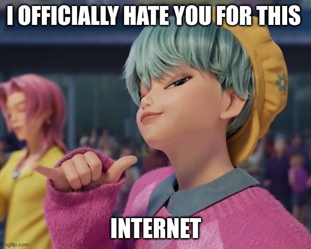 Saja Boys | I OFFICIALLY HATE YOU FOR THIS; INTERNET | image tagged in saja boys | made w/ Imgflip meme maker