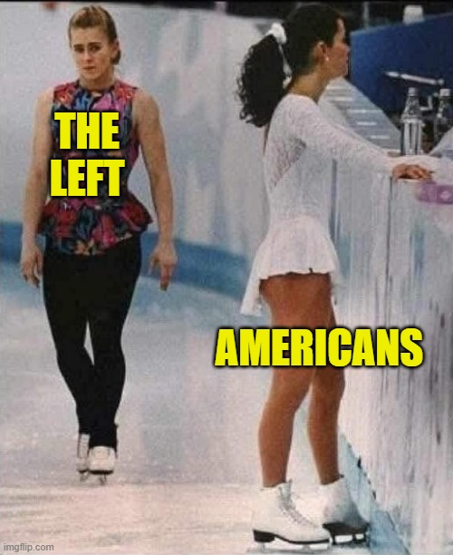Just so we are clear | THE
LEFT; AMERICANS | image tagged in democrats,pedophiles,satanists,sniper,maga,make america great again | made w/ Imgflip meme maker