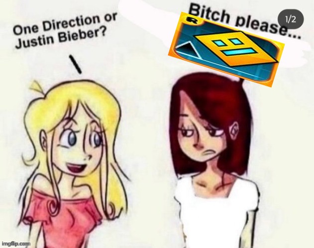 one direction or Justin Bieber? bish please | image tagged in one direction or justin bieber bish please | made w/ Imgflip meme maker