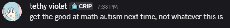good at math autism Blank Meme Template