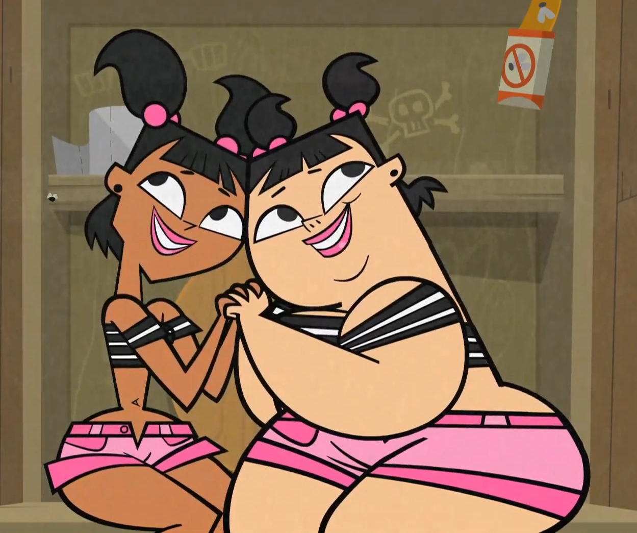 Katie and Sadie (Best Friends) Blank Meme Template