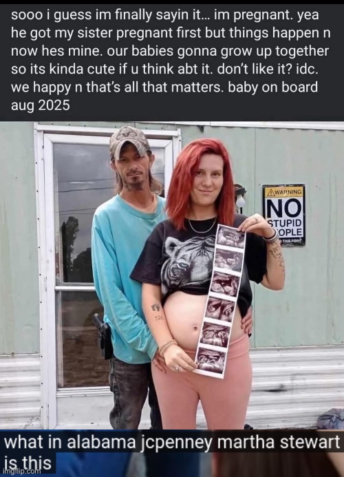 Alabama Momas Jamma, Baby Daddy Spent Time in the Slammer | image tagged in what in alabama jcpenny martha stewart is this,aunt,cursed,mommy,issues,family reunion | made w/ Imgflip meme maker