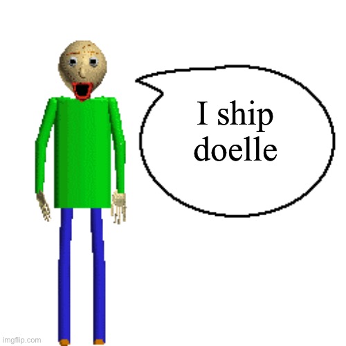 SUE ME -ryan tryhan | I ship doelle | image tagged in baldi speaks poster | made w/ Imgflip meme maker