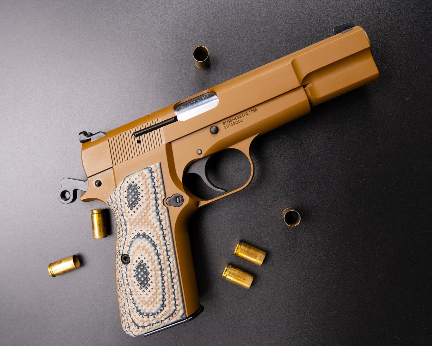 Browning Hi Power 9mm Blank Meme Template