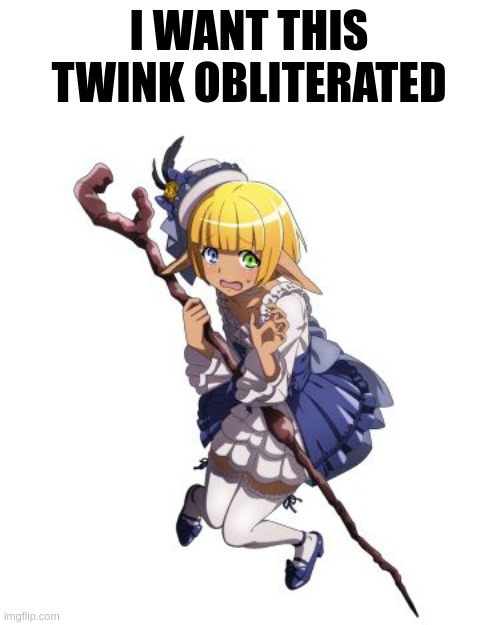 I WANT THIS TWINK OBLITERATED | made w/ Imgflip meme maker