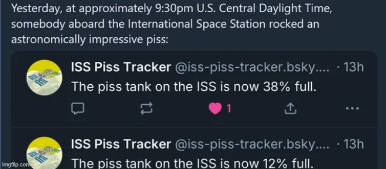 ok who filled up 26% of the piss tank in one go | made w/ Imgflip meme maker