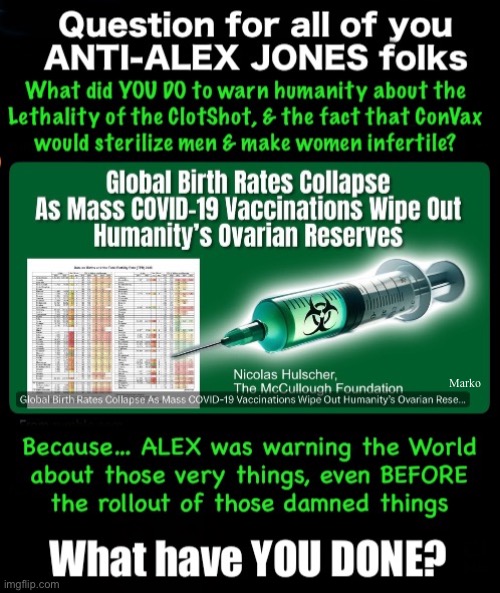 Anti-AJ’ers didn’t know, didn’t care.   AJ has always tried to INFORM you. | Marko | image tagged in memes,jones alex,warns the world about lefty n their shenanigans,fjb voters progressives leftists kissmyass n gotohell | made w/ Imgflip meme maker