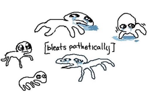 pathetic creature Blank Meme Template