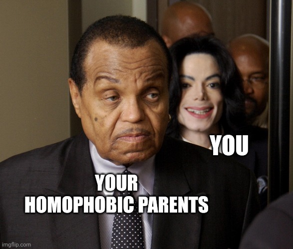 YOUR HOMOPHOBIC PARENTS YOU | made w/ Imgflip meme maker