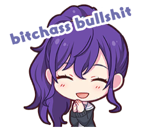 Mafuyu bitchsss bullshit Blank Meme Template