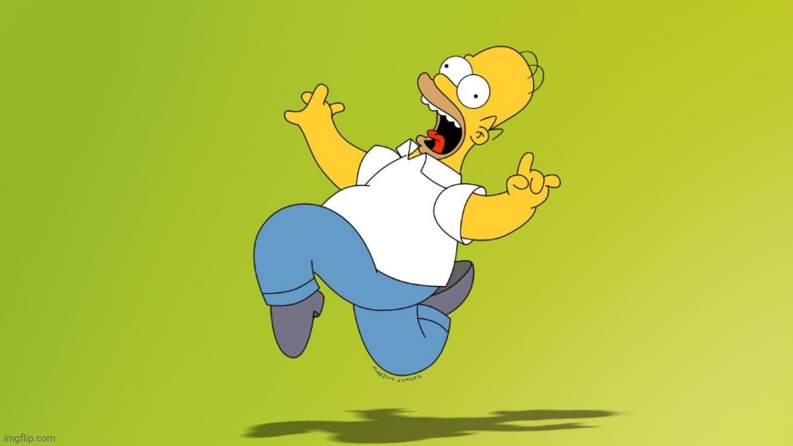 Homer Simpson Celebrate | image tagged in homer simpson celebrate | made w/ Imgflip meme maker