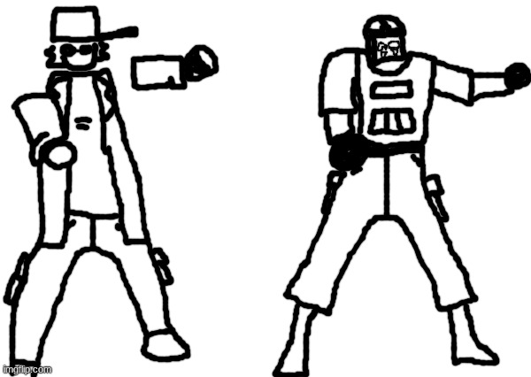 Ducc-The-Ultimate and Col.Zonnie doing the california girls Blank Meme Template