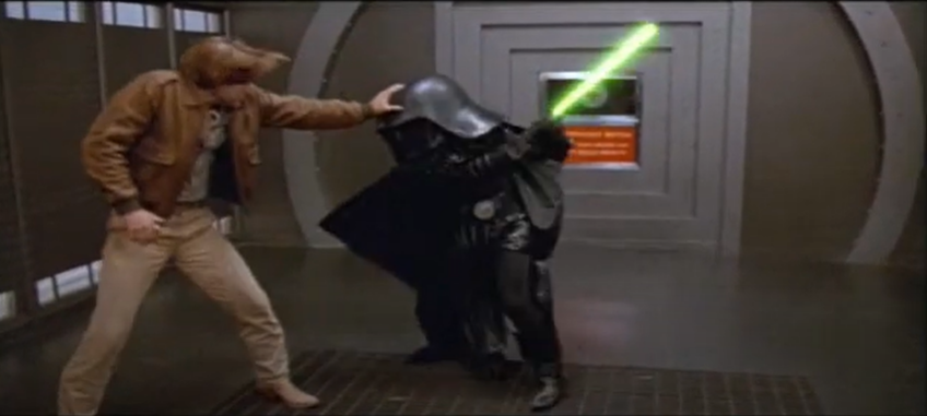 Spaceballs Duel Blank Meme Template