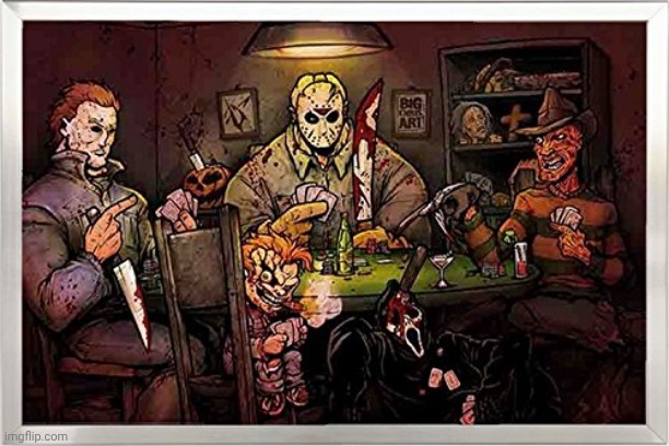 Slashers | image tagged in slashers | made w/ Imgflip meme maker