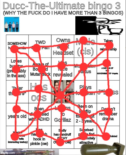 i win (YAY) | image tagged in ducc-the-ultimate bingo 3 | made w/ Imgflip meme maker