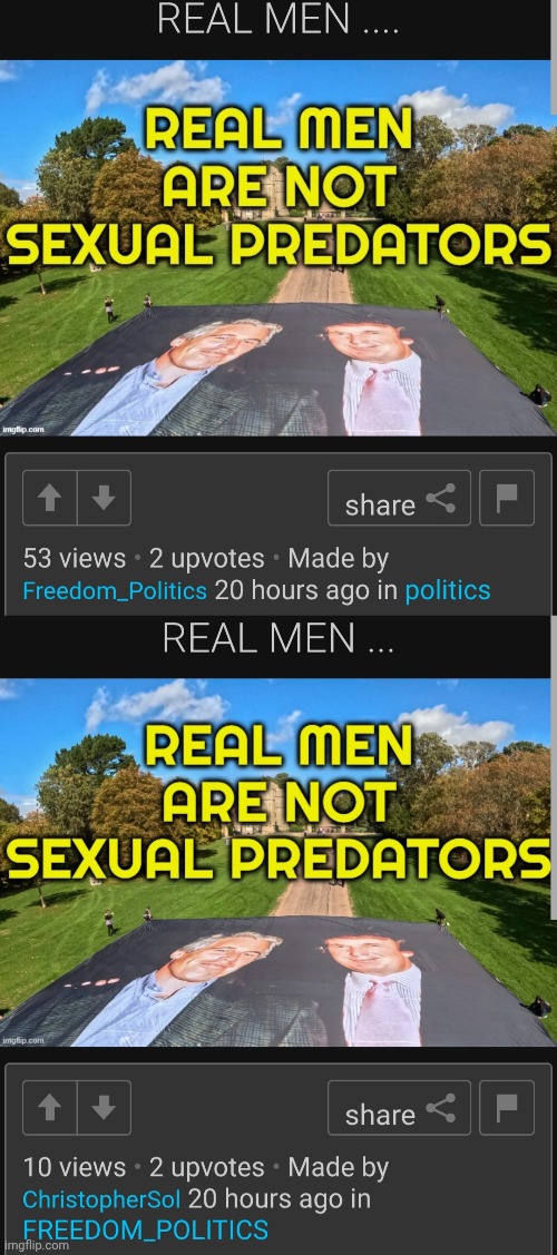 REAL real men don't have to hide behind alts! | made w/ Imgflip meme maker