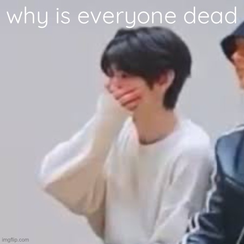 shock sunghoon | why is everyone dead | image tagged in shock sunghoon | made w/ Imgflip meme maker
