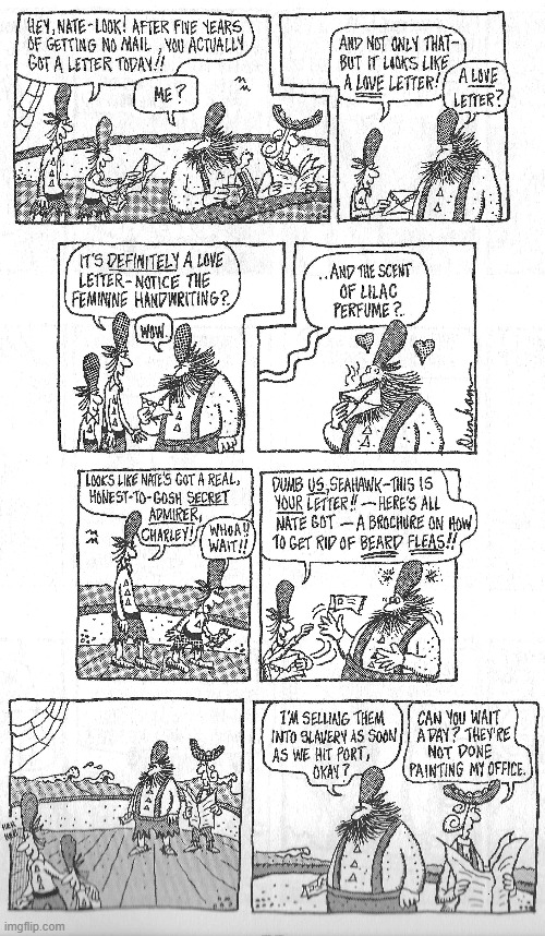 Classic Overboard | image tagged in comics | made w/ Imgflip meme maker