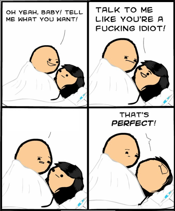 talk stupid to me Blank Meme Template