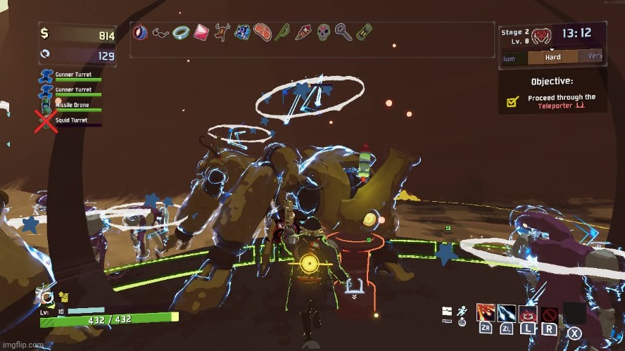 Captain chaos | image tagged in risk of rain 2,gaming,video games,nintendo switch,screenshot | made w/ Imgflip meme maker