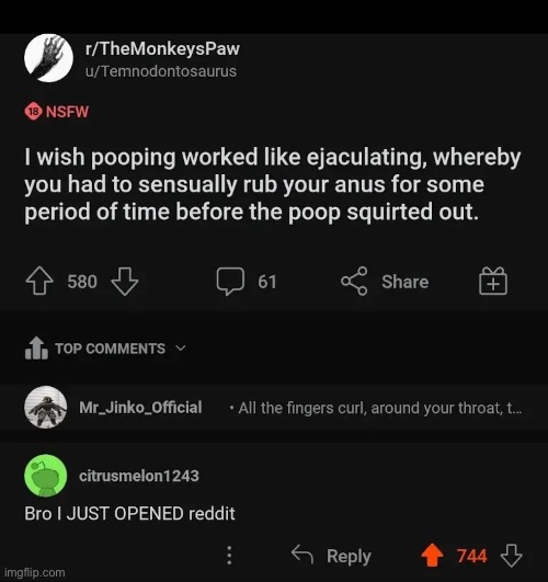 Meme below | image tagged in memes,shitpost,reddit,cursed image | made w/ Imgflip meme maker