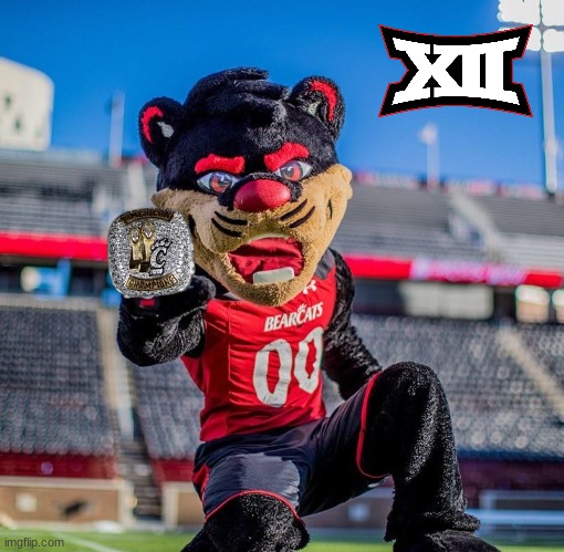 Cincinnati Bearcats meme | image tagged in memes,college football,football,cincinnati,big 12,nfl memes | made w/ Imgflip meme maker