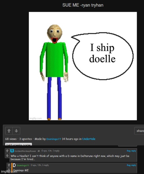 atleast you had balls to say it | made w/ Imgflip meme maker
