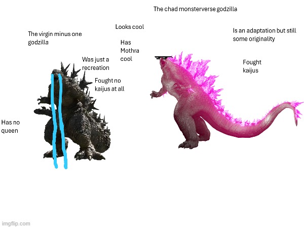 i loved the monsterverse films as a kid before | image tagged in godzilla | made w/ Imgflip meme maker