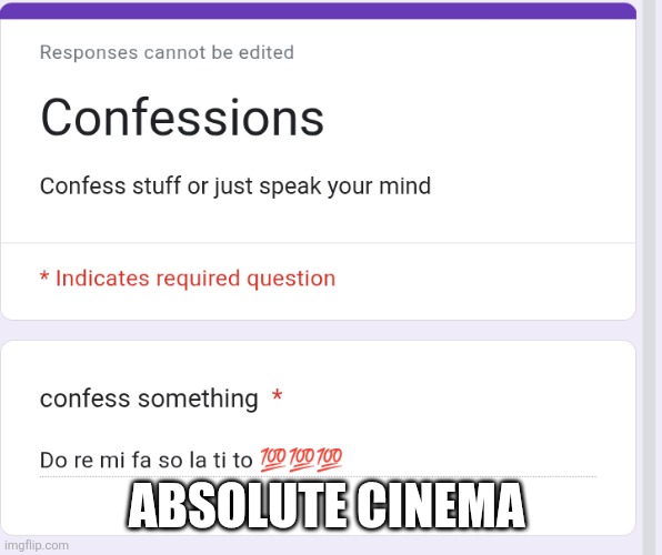 ABSOLUTE CINEMA | made w/ Imgflip meme maker