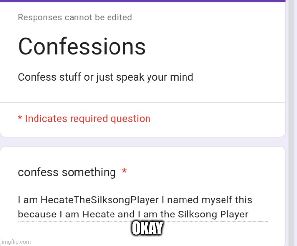 OKAY | made w/ Imgflip meme maker